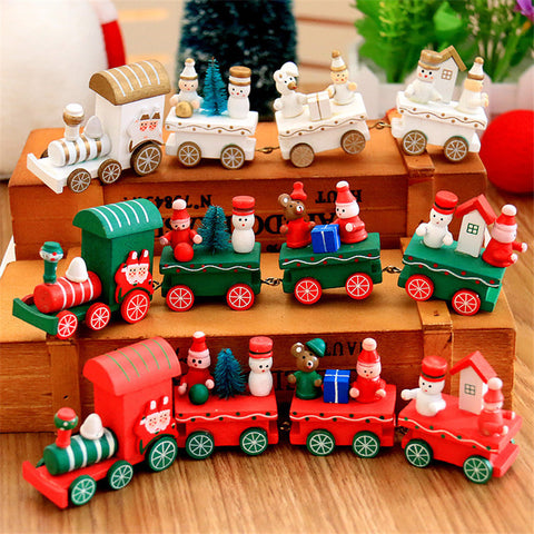 Image of Hand Crafted Wood Train