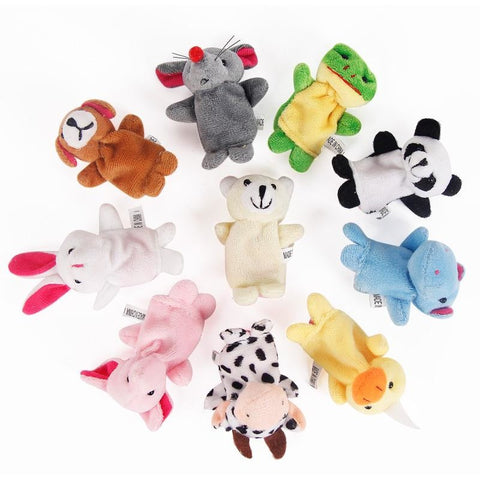 Image of Cloth baby fingerling toys