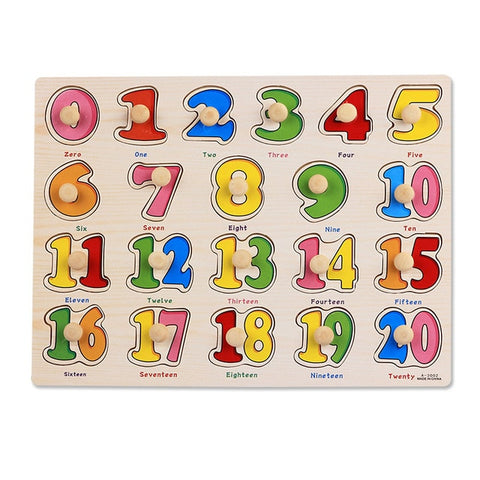 Image of Educational Wooden Puzzle
