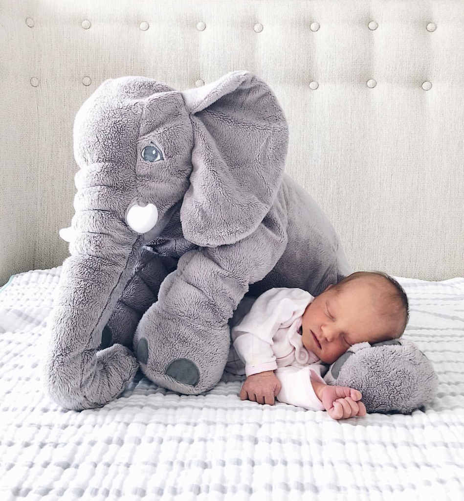 Soft plush Elephant pillow doll
