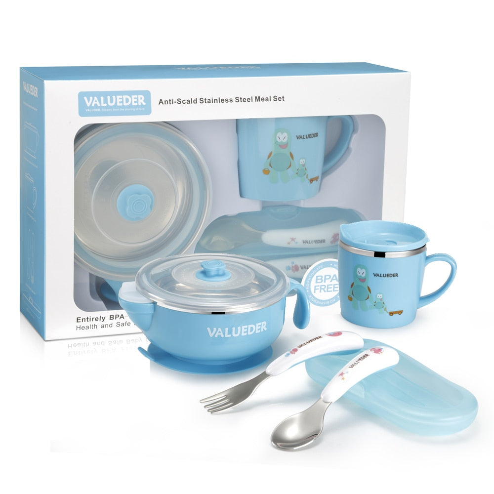 Complete Ergonomic Toddler Feeding Set