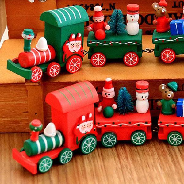 Hand Crafted Wood Train