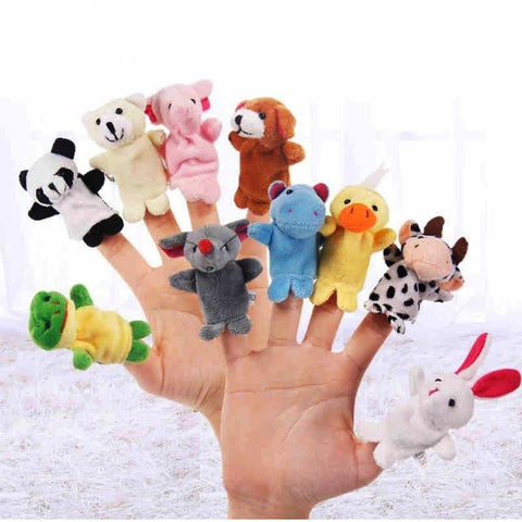 Cloth baby fingerling toys