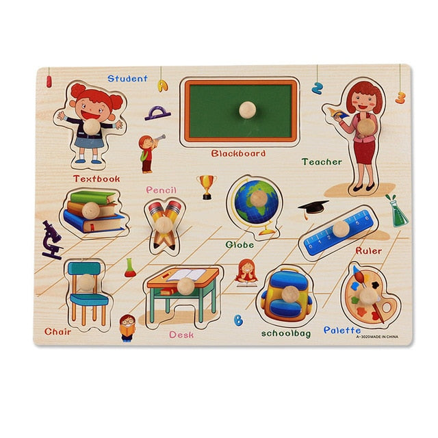 Educational Wooden Puzzle