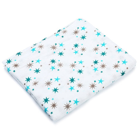 Forest Fox Cotton Collection Muslin Baby Soft  Swaddles