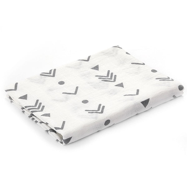 Elephant Collection Cotton Muslin Baby Soft  Swaddles